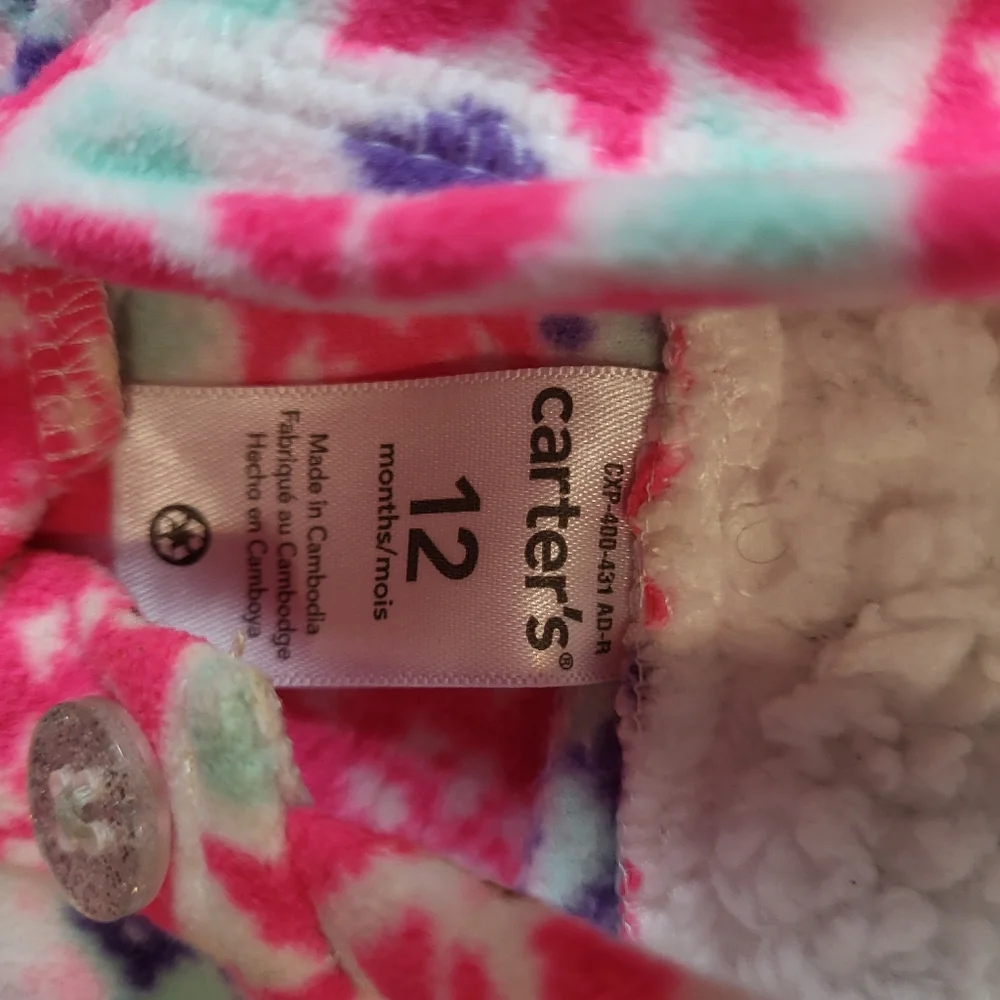 Carter's Patterned Fleece Jacket
